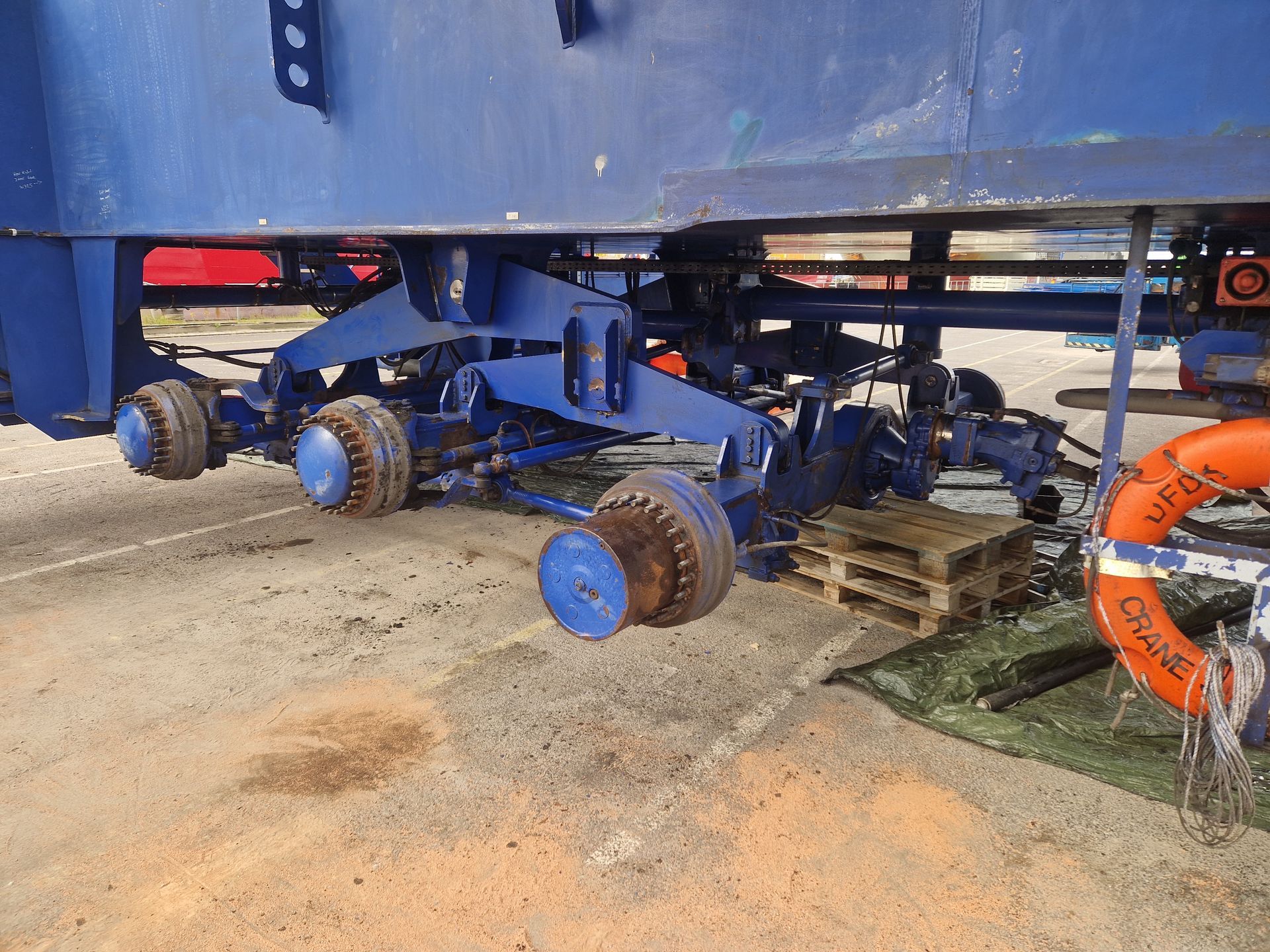 Gottwald HMK havenkraan in bedrijf