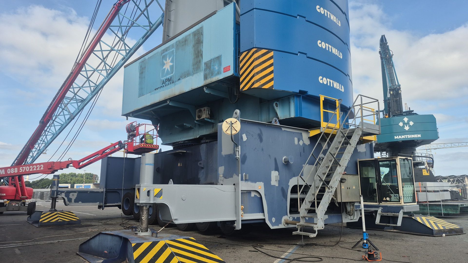 onderhoud Gottwald kraan Hagen Brandt Multiservice