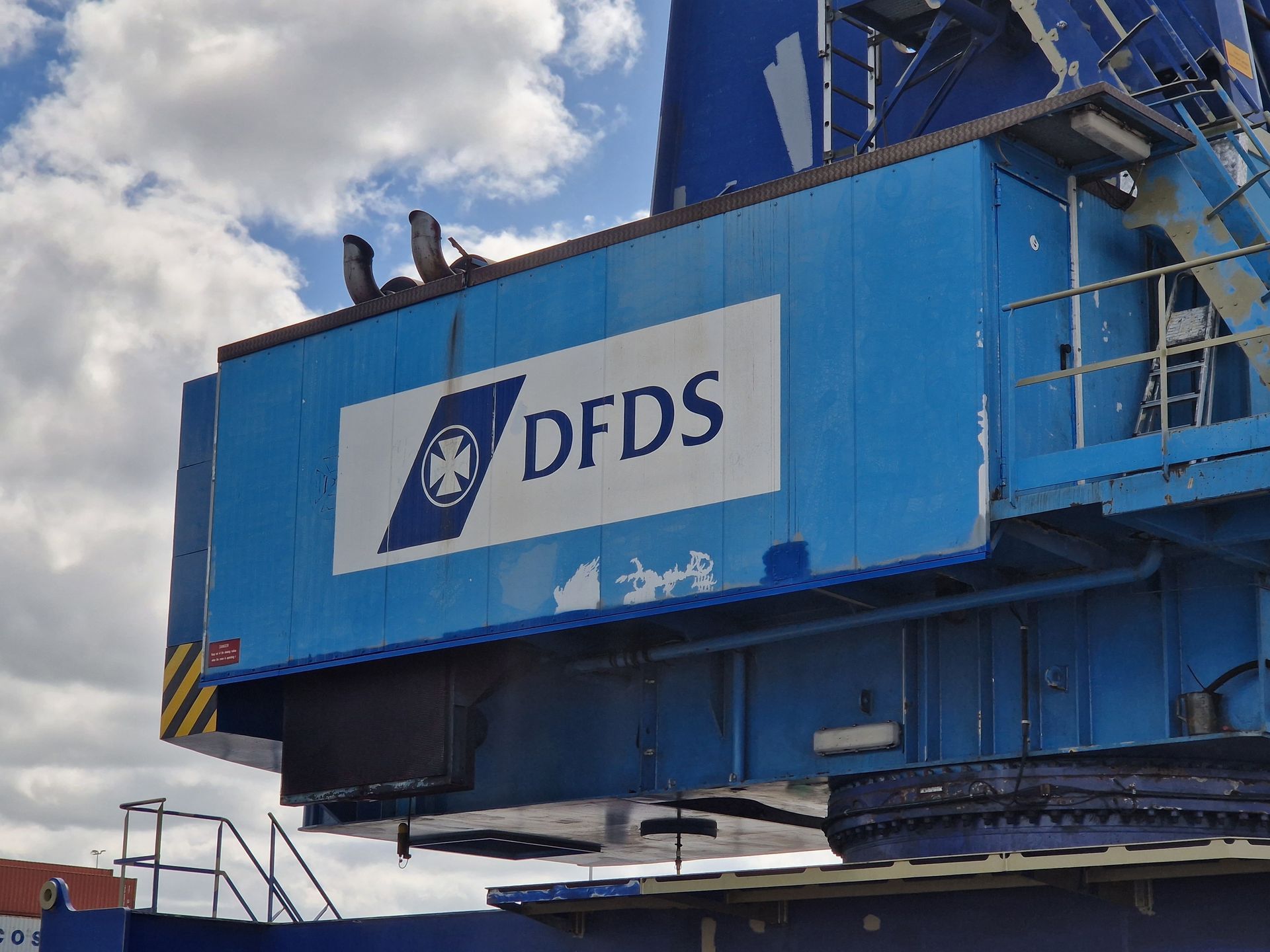 Onderhoud en storingsdiagnose aan Gottwald HMK kraan