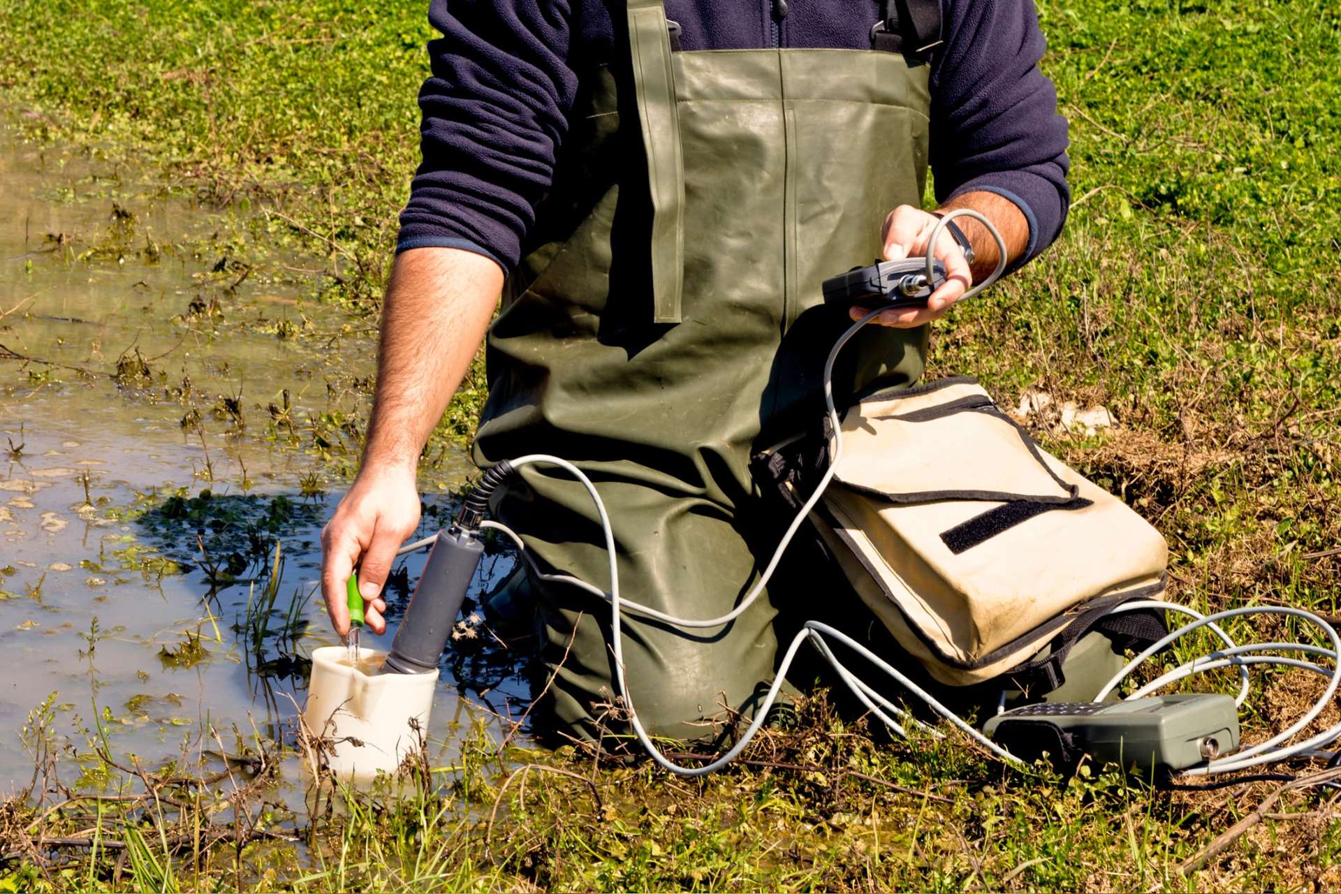 Scientific Experiment — soil testing in Chambersburg, PA