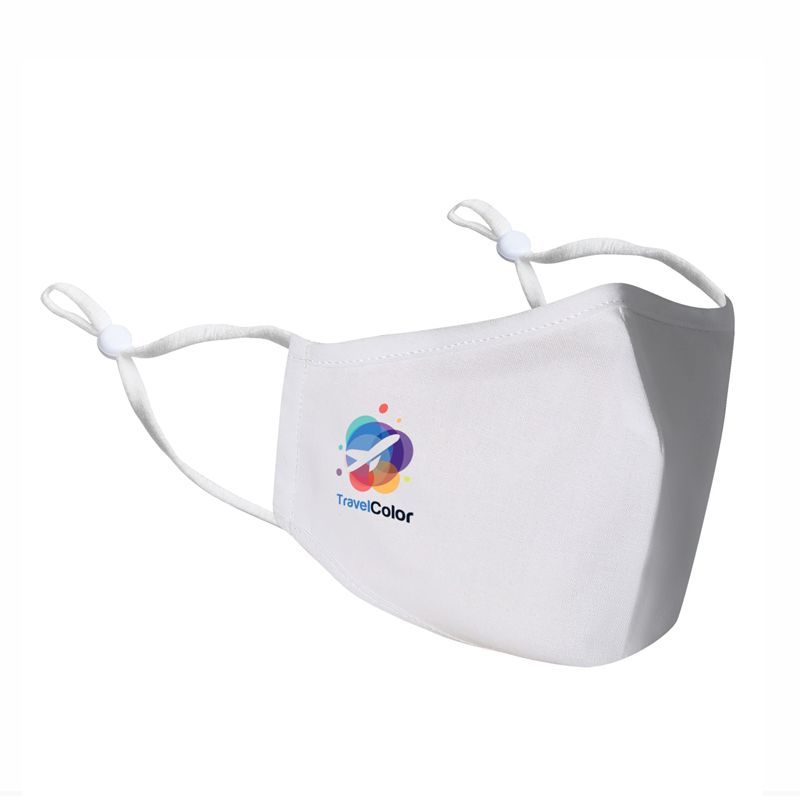 Custom Printed Urban Premium Antimicrobial Cotton Mask with adjuster
