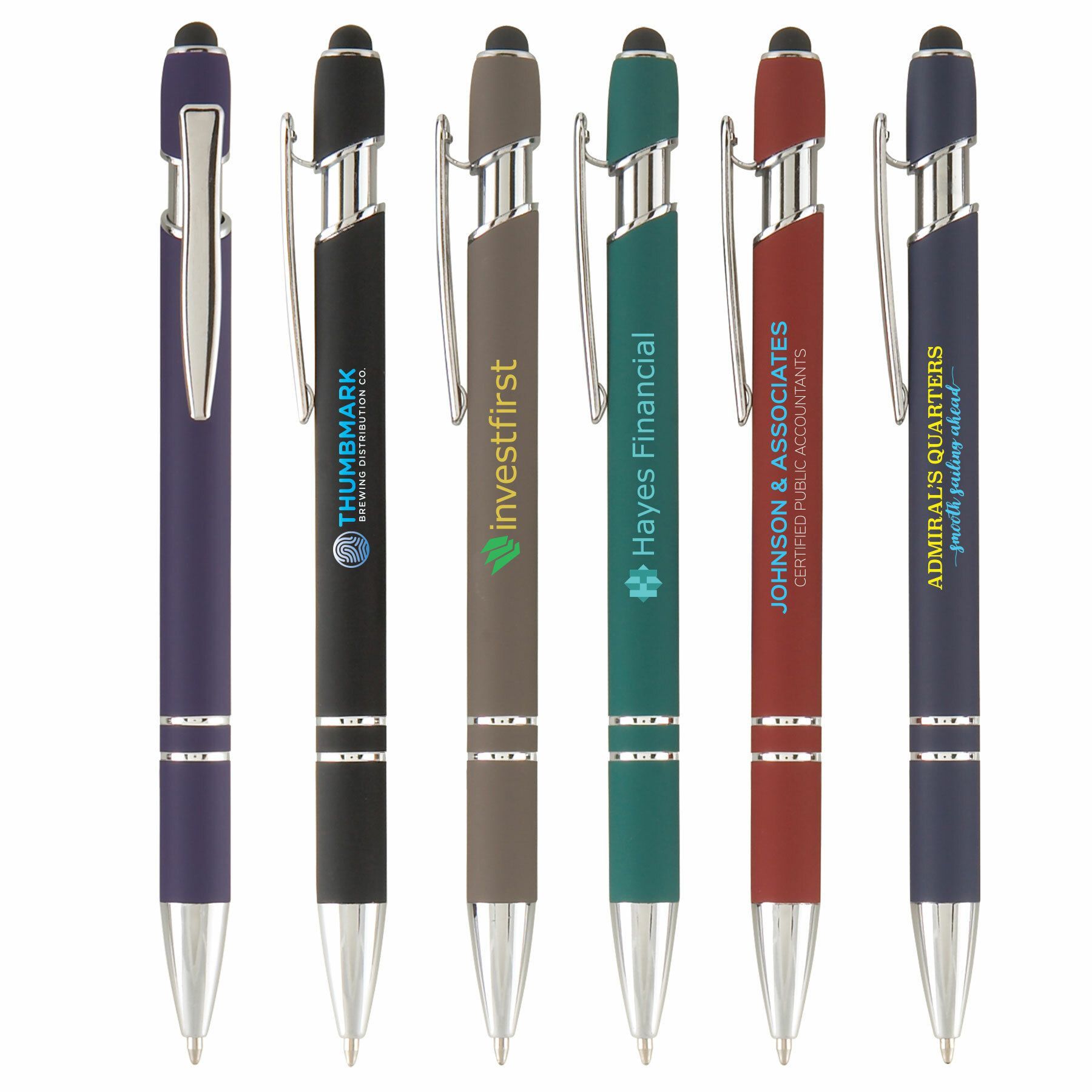 ELLIPSE SOFTY WITH STYLUS - COLORJET - FULL COLOR METAL PEN