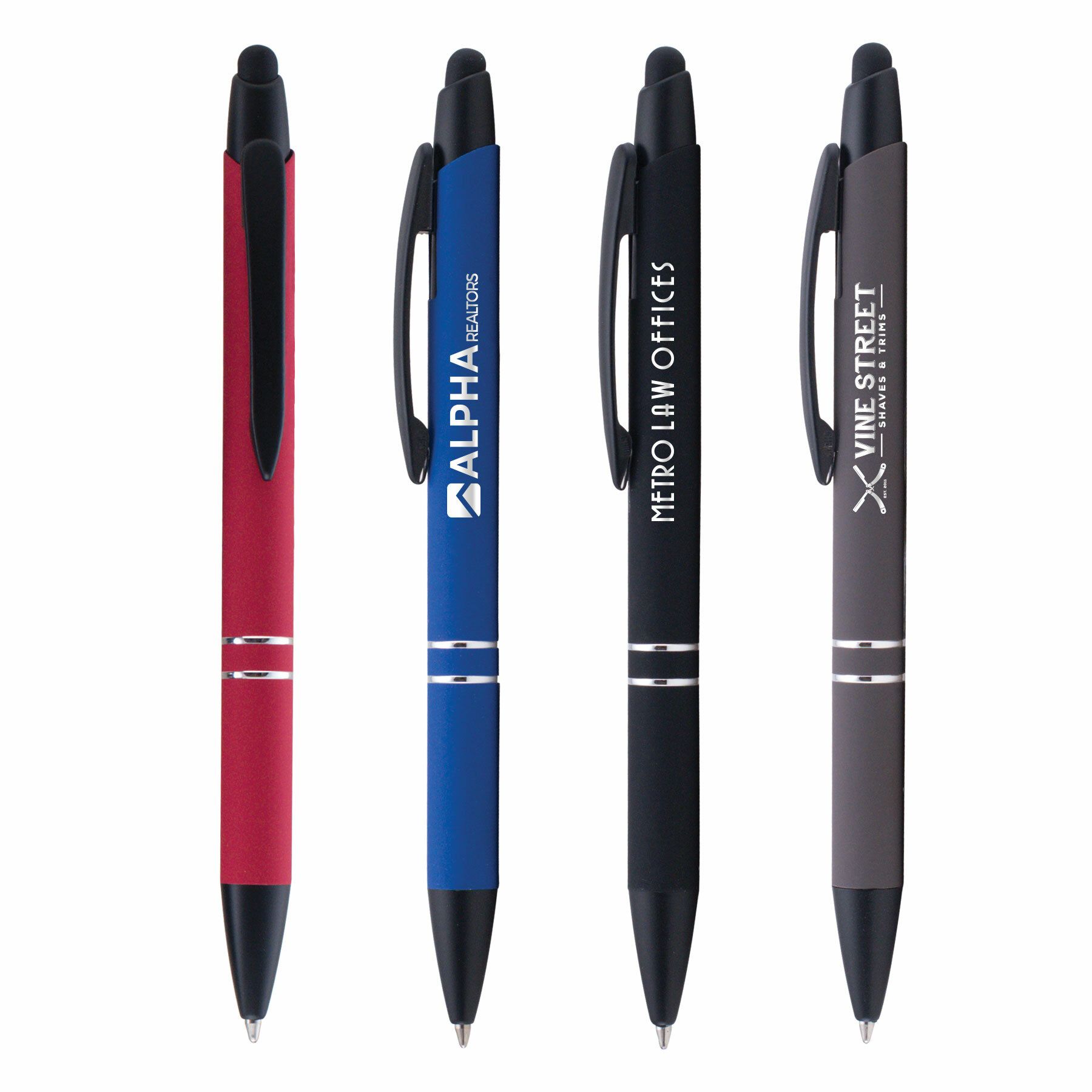 TRE BELLO SOFTY - LASER ENGRAVED - METAL PEN