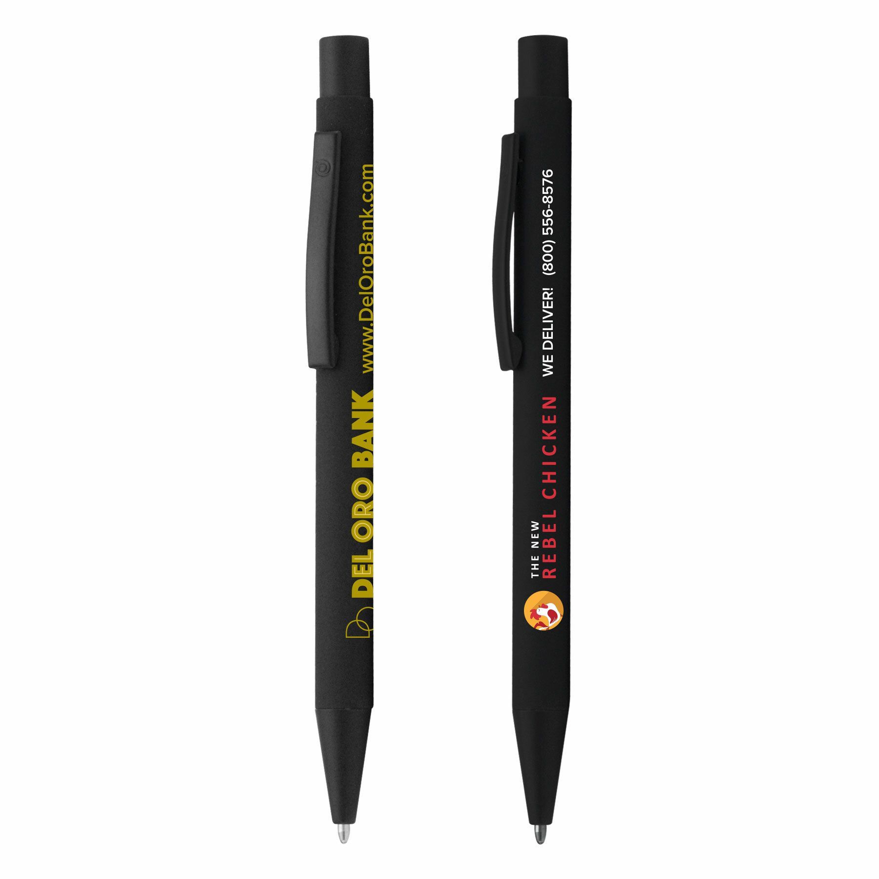 BOWIE BLACK SOFTY - COLORJET - FULL COLOR METAL PEN