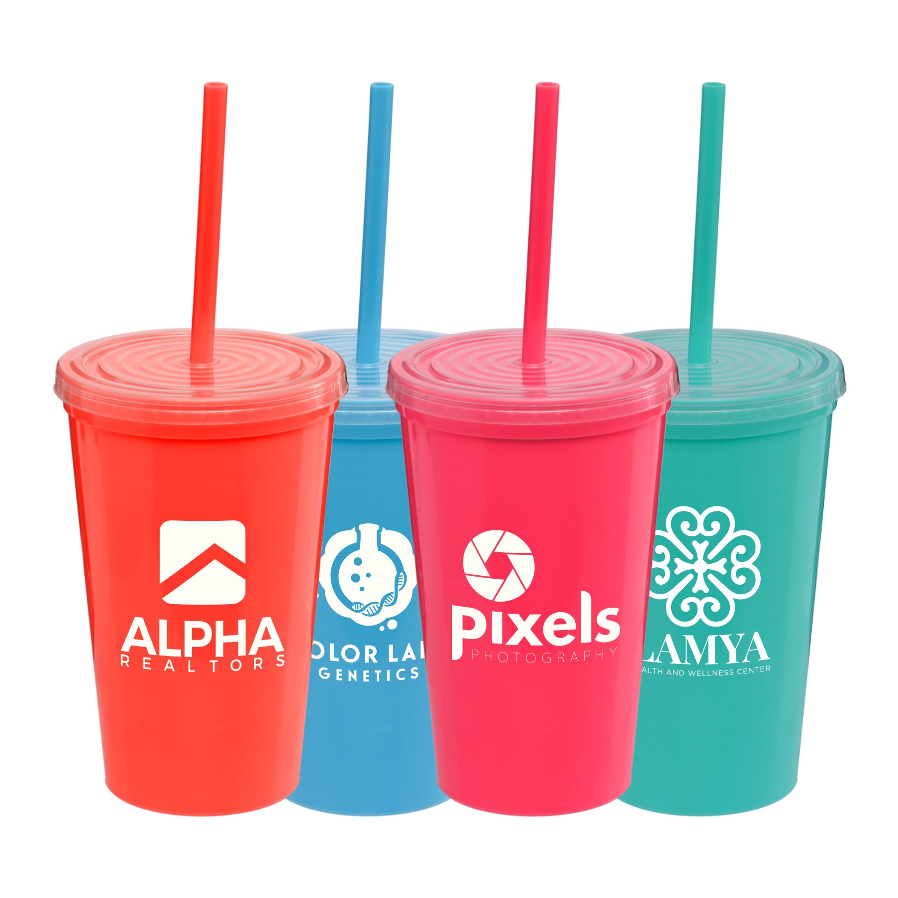 Explore Brights - 16 oz Double Wall Tumbler