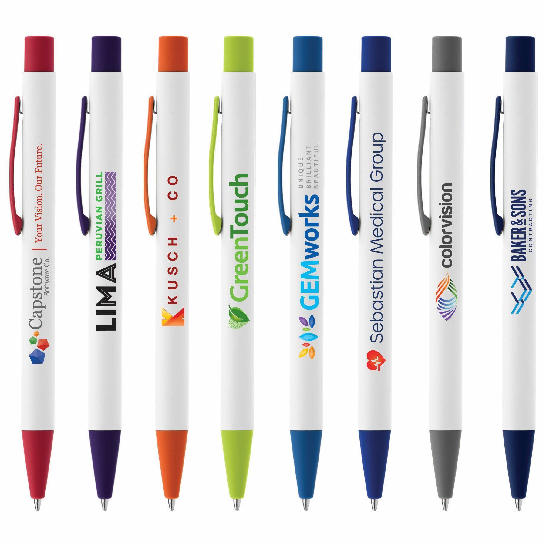 Bowie Brights Softy - Full Color Metal Pen