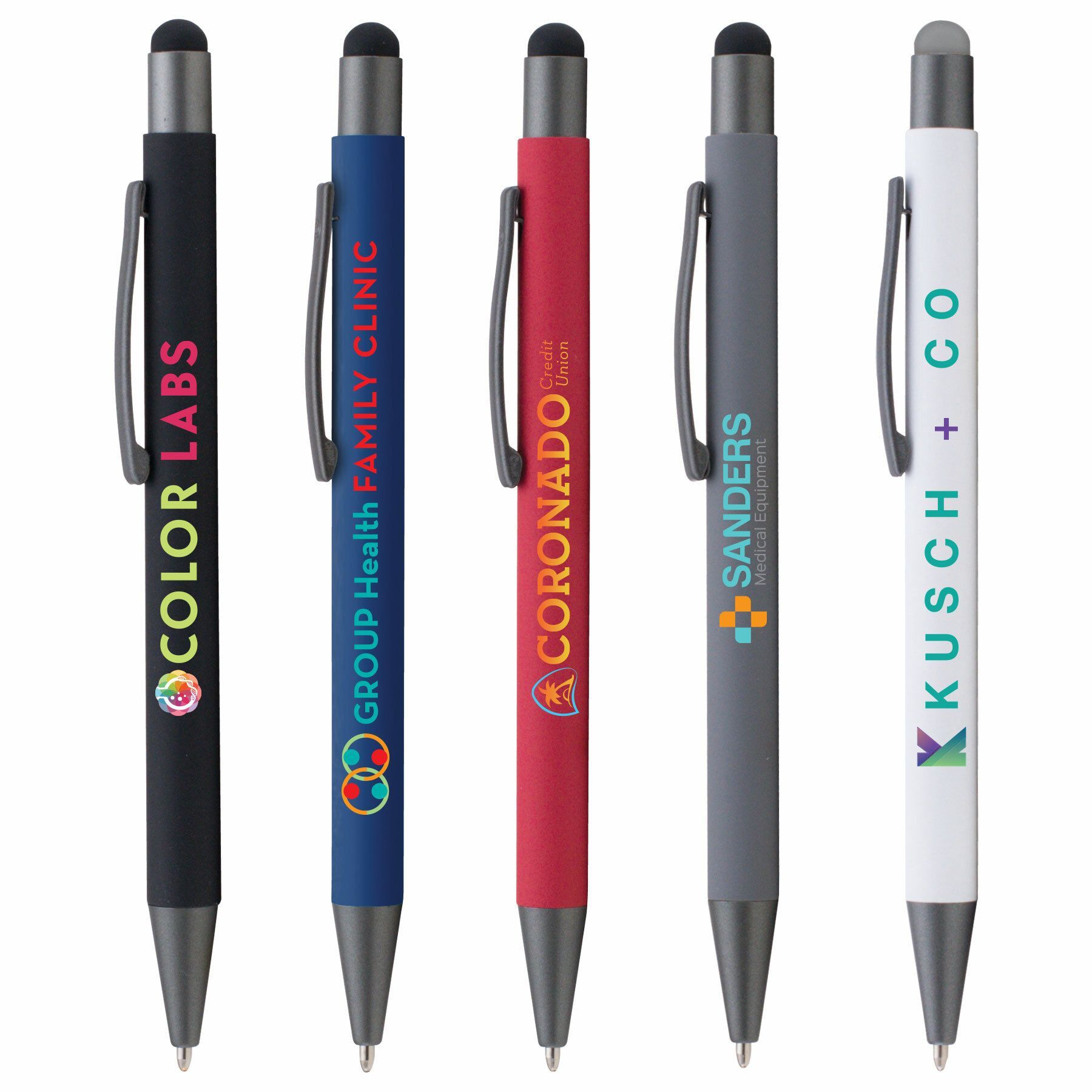 Bowie Softy Stylus AM Pen + Antimicrobial Additive - ColorJet