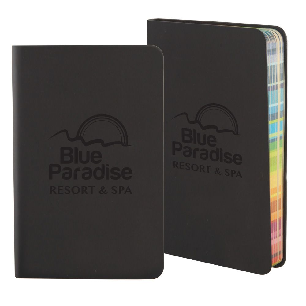 RAINBOW JOURNAL - LASER ENGRAVED - NOTEBOOK (3.5