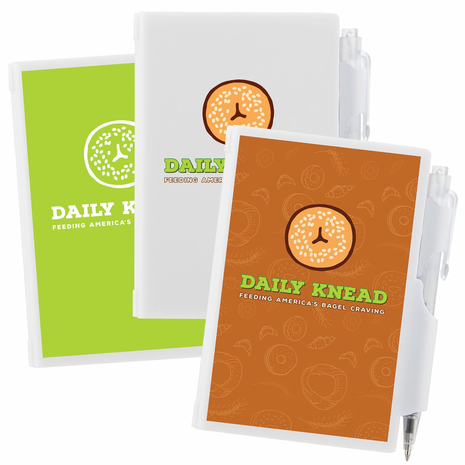 PLASTIC NOTE PAD (DIGITAL FULL COLOR) W/ PEN