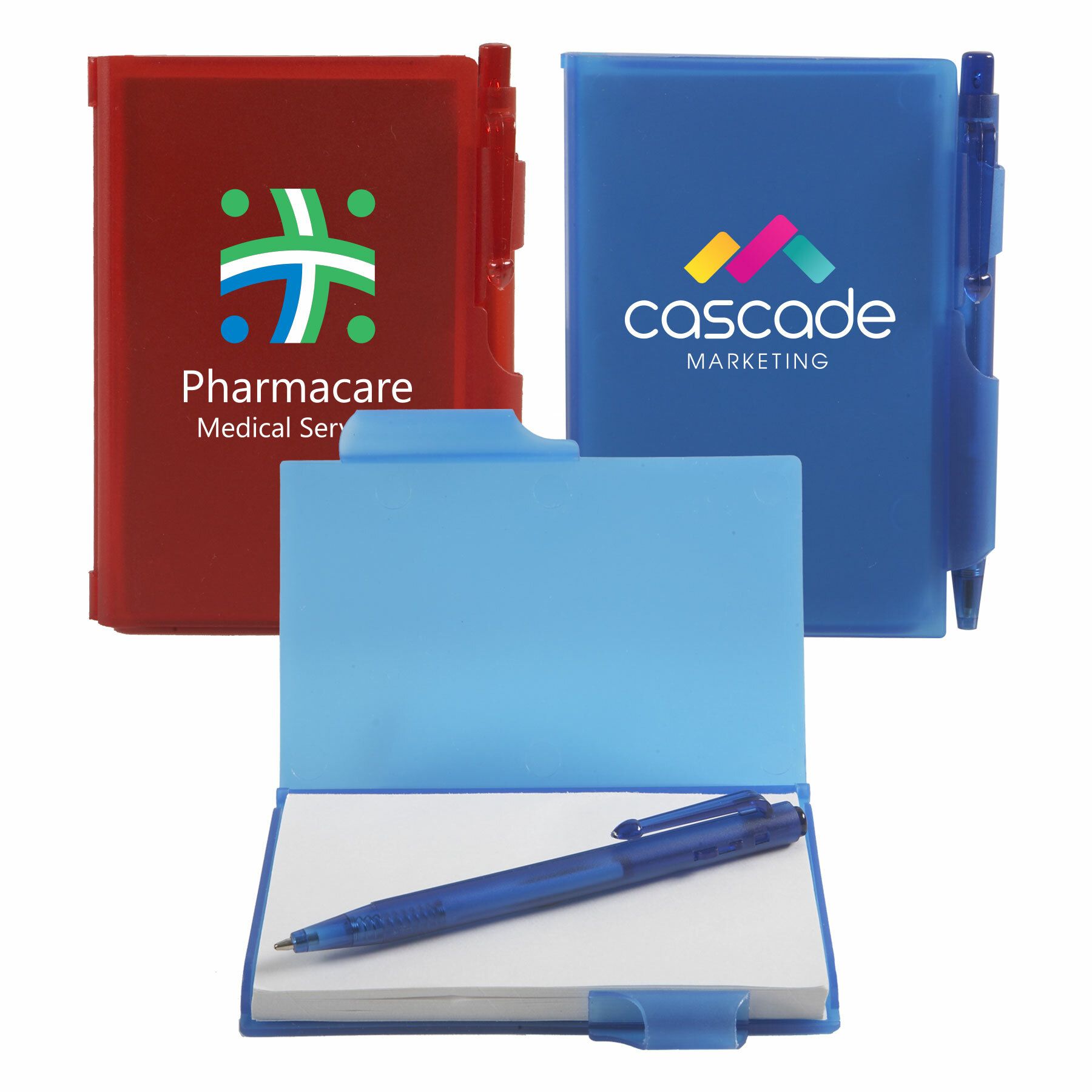 SIDEKICK NOTE PAD W/ PEN - COLORJET - (DIGITAL FULL COLOR)