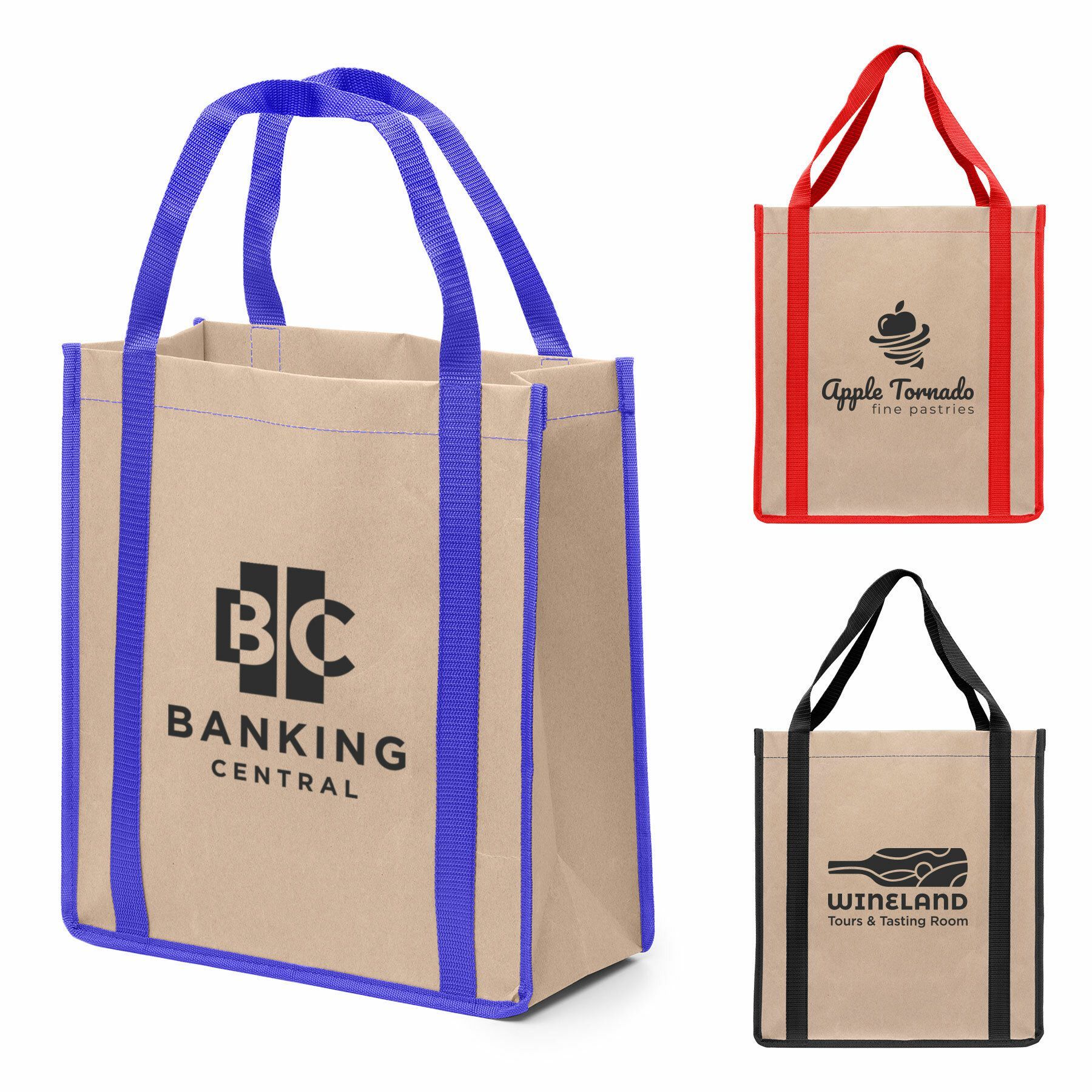 VANCOUVER - ECO KRAFT + NON-WOVEN TOTE BAG