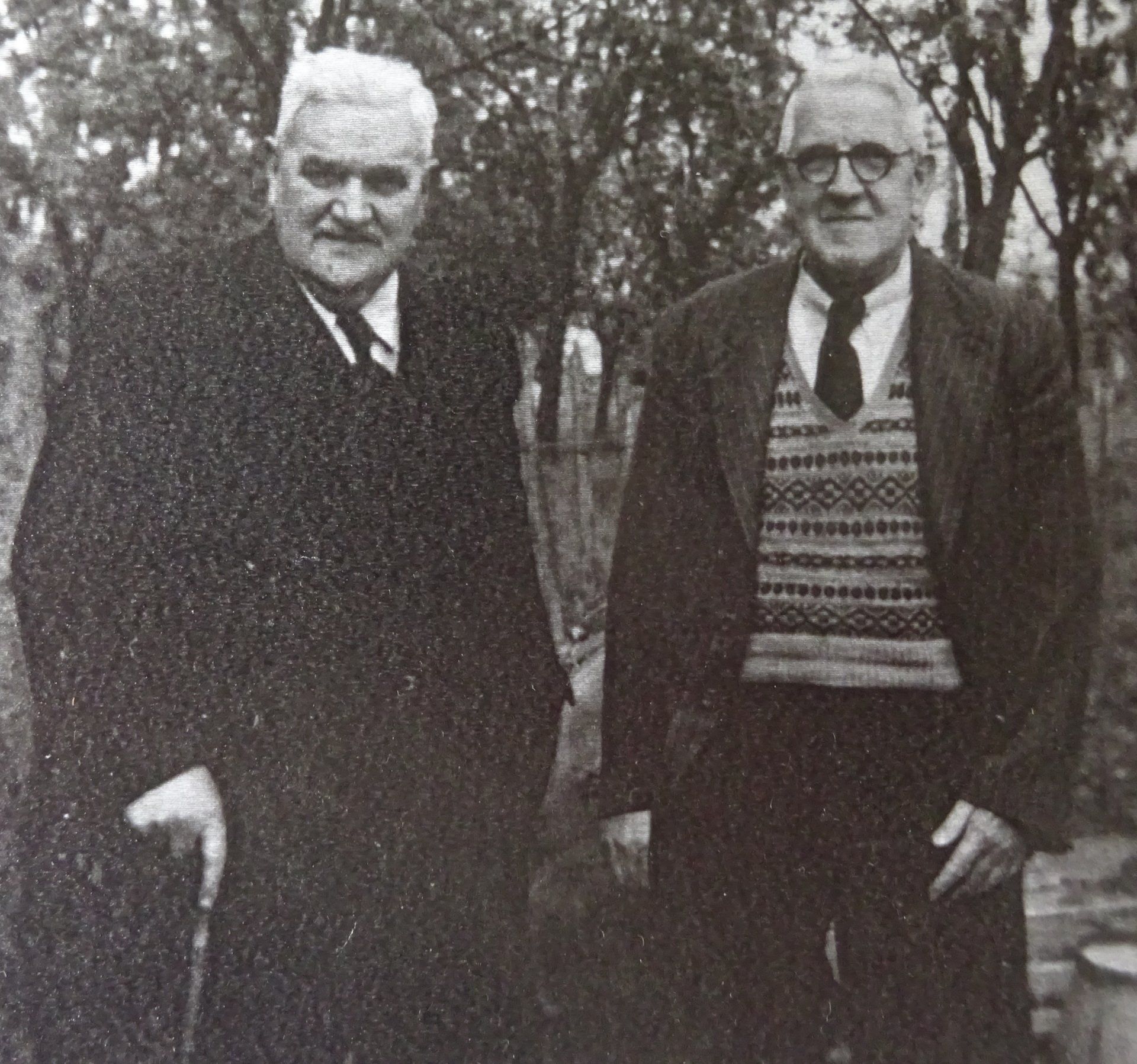 Alfred and Walter Light 1952