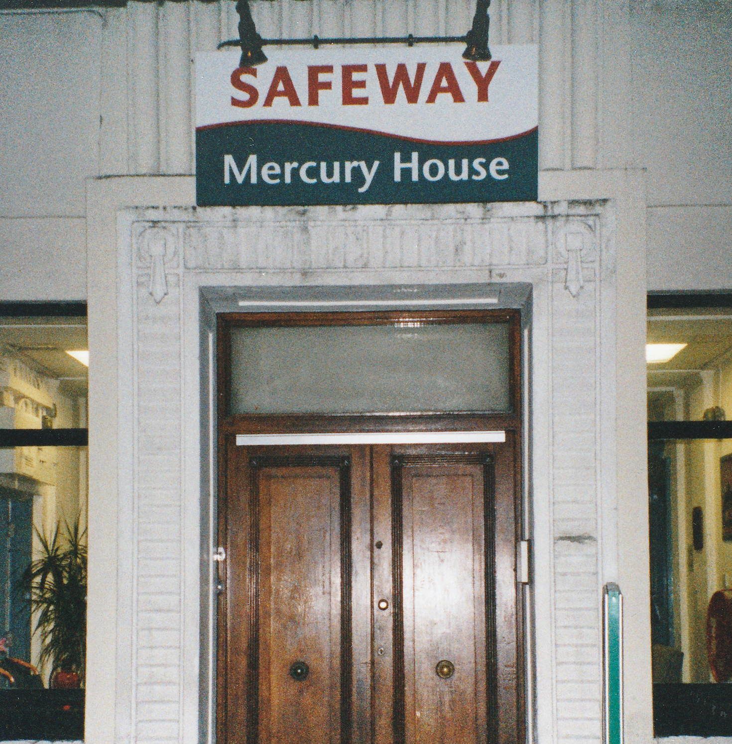 Main entrance to Mercury House