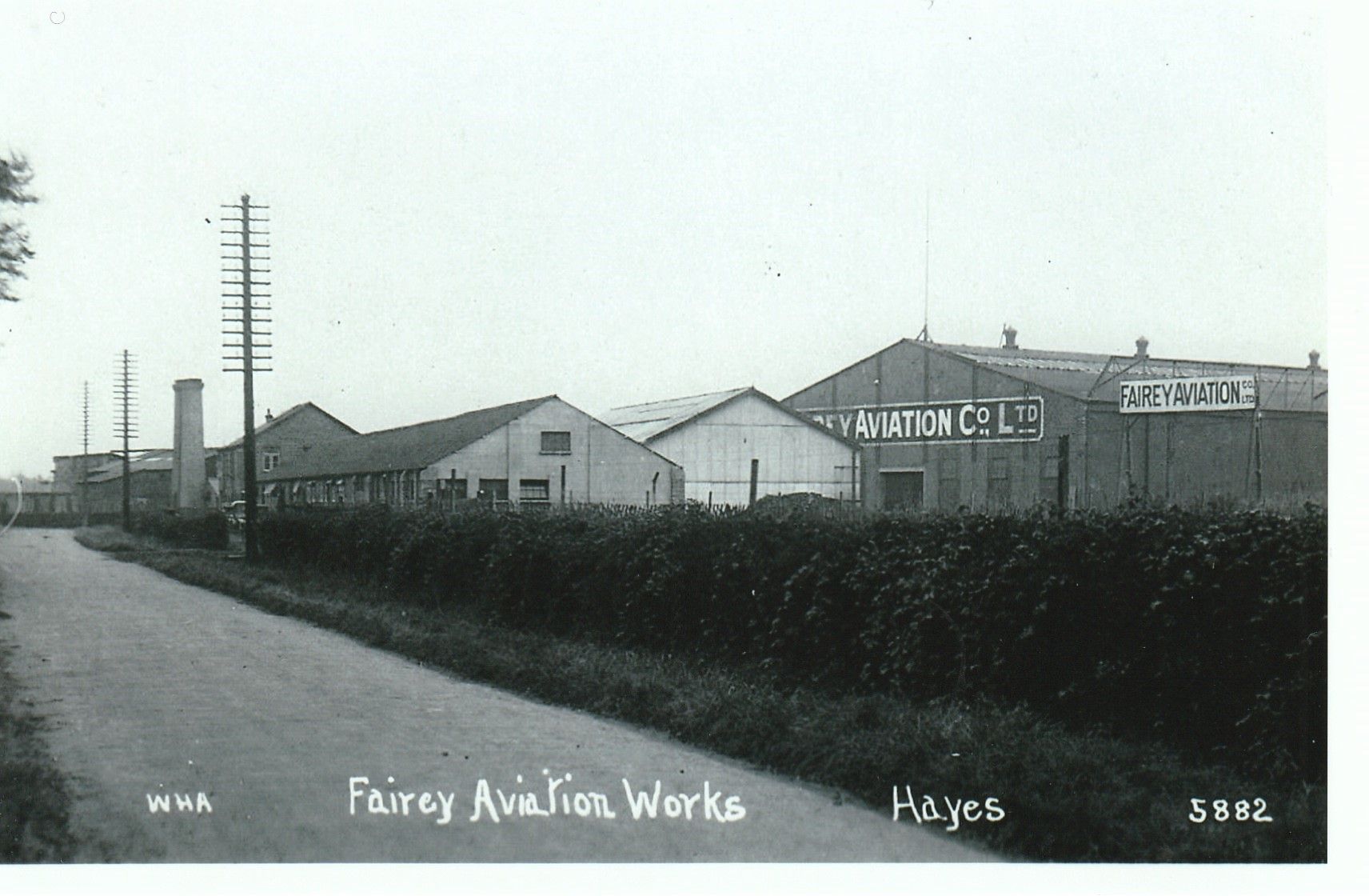Original Fairey Aviation works.