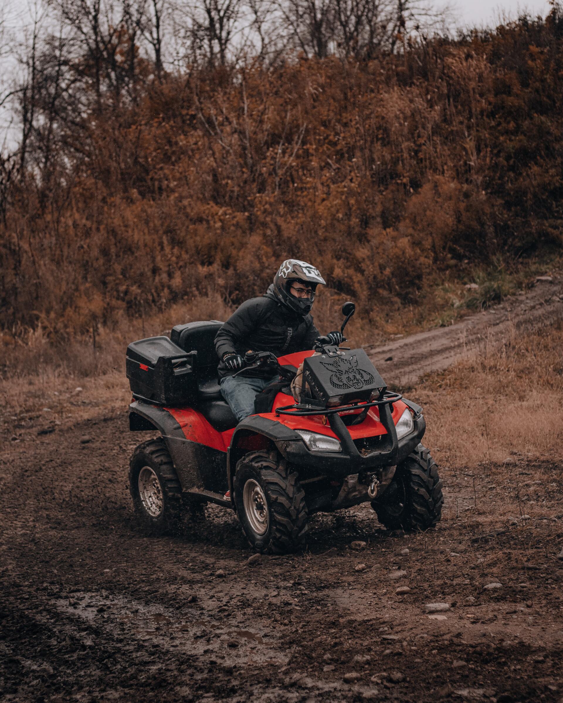 atv rider hill country