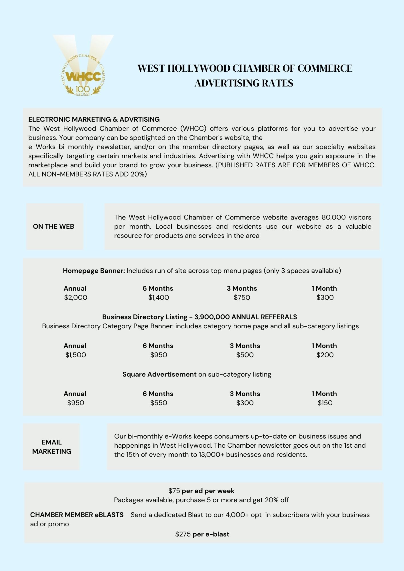Advertising Opportunities