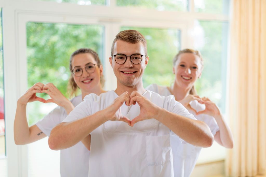 Pflegekräfte aus dem Sankt Elisabeth Krankenhaus Eutin
