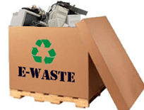 E-waste box — in Nashua, NH