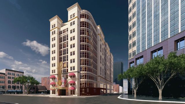 Dolly Parton SongTeller Hotel rendering downtown Nashville Tennessee opening June 2026