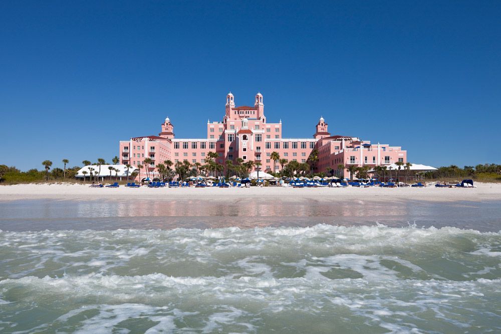 Don CeSar Pink Palace St Pete Beach Florida iconic hotel multi-year renovation Beacon Pool Bar Lookout spa beachfront