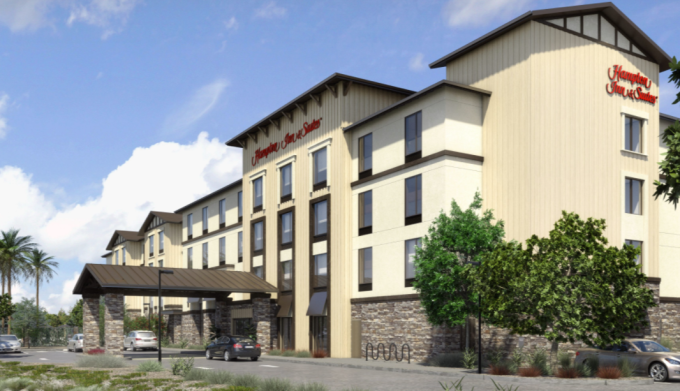 Hampton Inn and Suites Porter Ranch Los Angeles opened November 2024 San Fernando Valley California