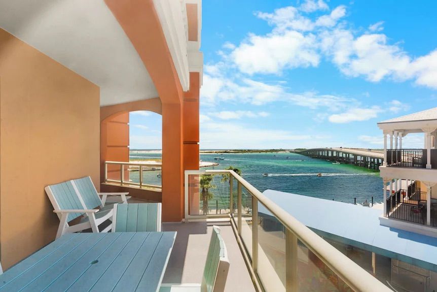 Harbor Suites at Harborwalk Village Destin Harbor Crab Island Gulf views Florida opened June 2025