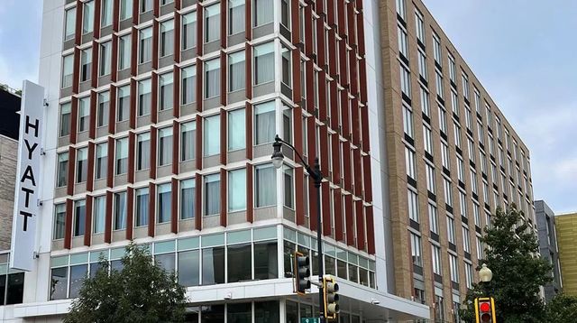 Hyatt House Washington DC Downtown Convention Center opened August 2025 Shaw neighborhood rooftop bar full kitchen suites breakfast World of Hyatt