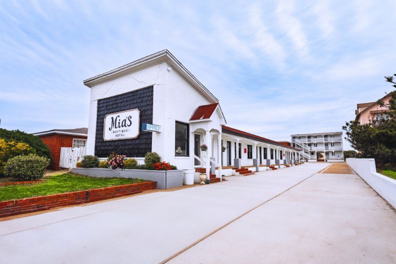 Mia's Boutique Hotel Nags Head Outer Banks North Carolina oceanfront suites formerly Owen's Hotel reopened 2024