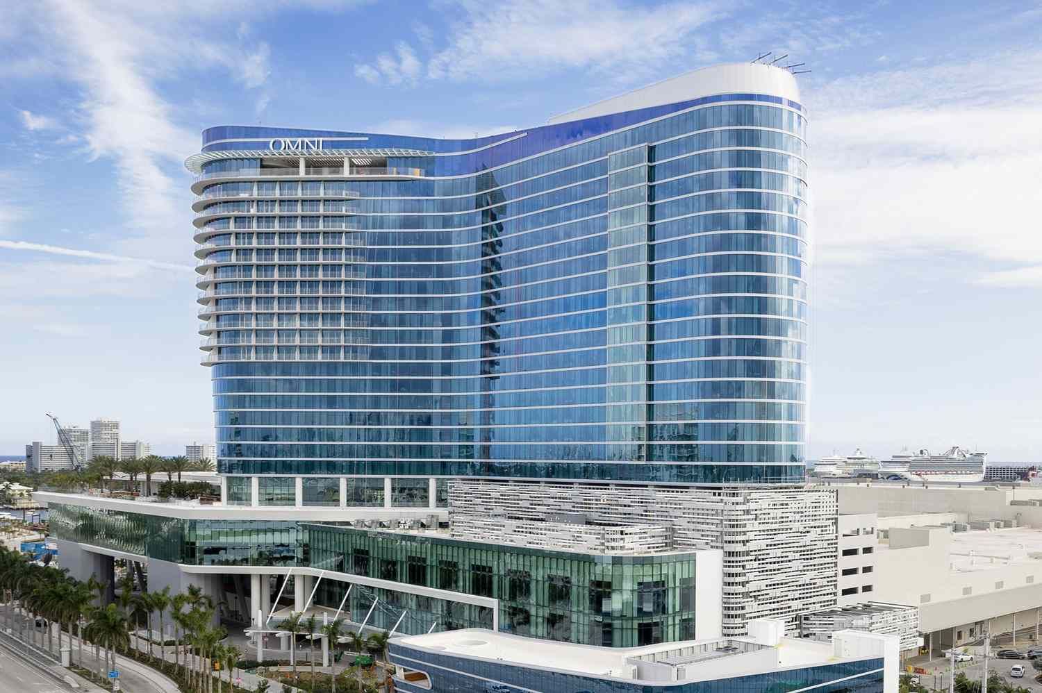 Omni Fort Lauderdale Hotel 29-story luxury waterfront hotel connected to Broward County Convention Center