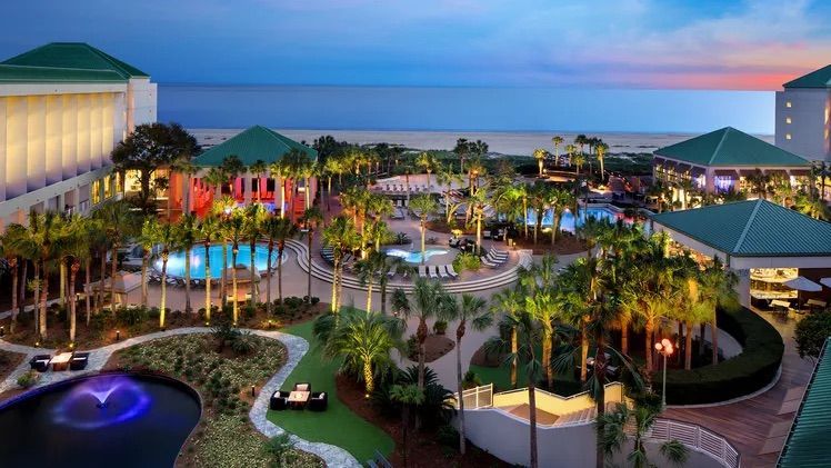 Sonesta Resort Hilton Head Island oceanfront AAA Four Diamond resort renovated August 2025 South Carolina