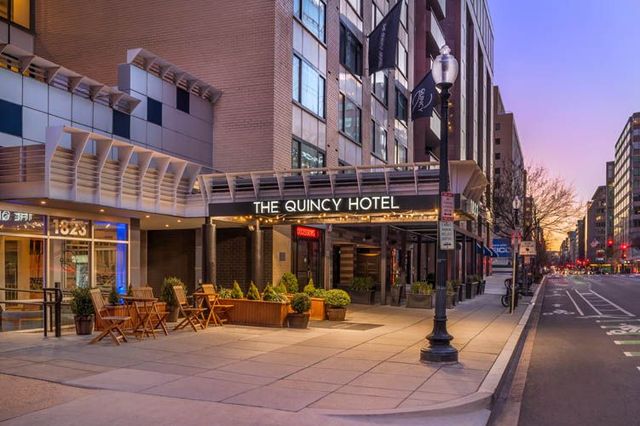 The Quincy Hotel Ascend Collection Choice Hotels rebranded September 2024 99 rooms near White House McPherson Square Washington DC