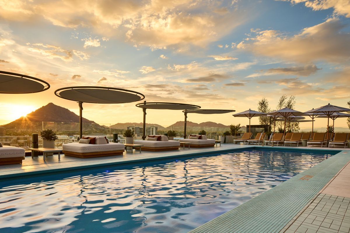 The REMI Scottsdale Autograph Collection hotel opened July 2025 rooftop pool Entertainment District Marriott Bonvoy Arizona