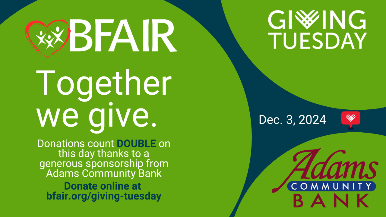 BFAIR - Giving Tuesday