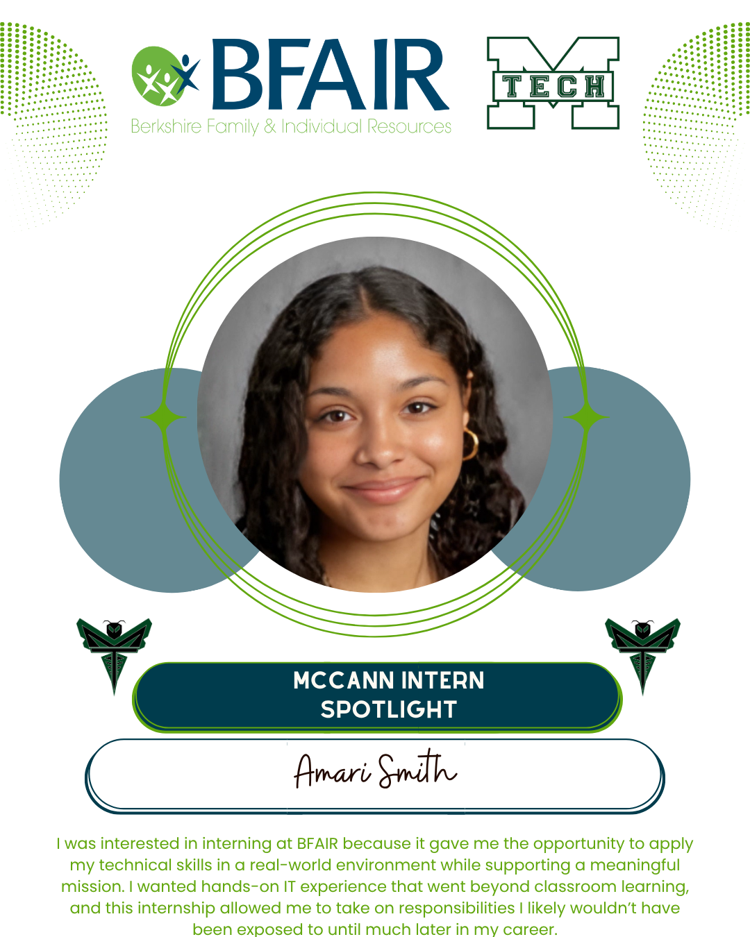 BFAIR Intern: Amari Smith