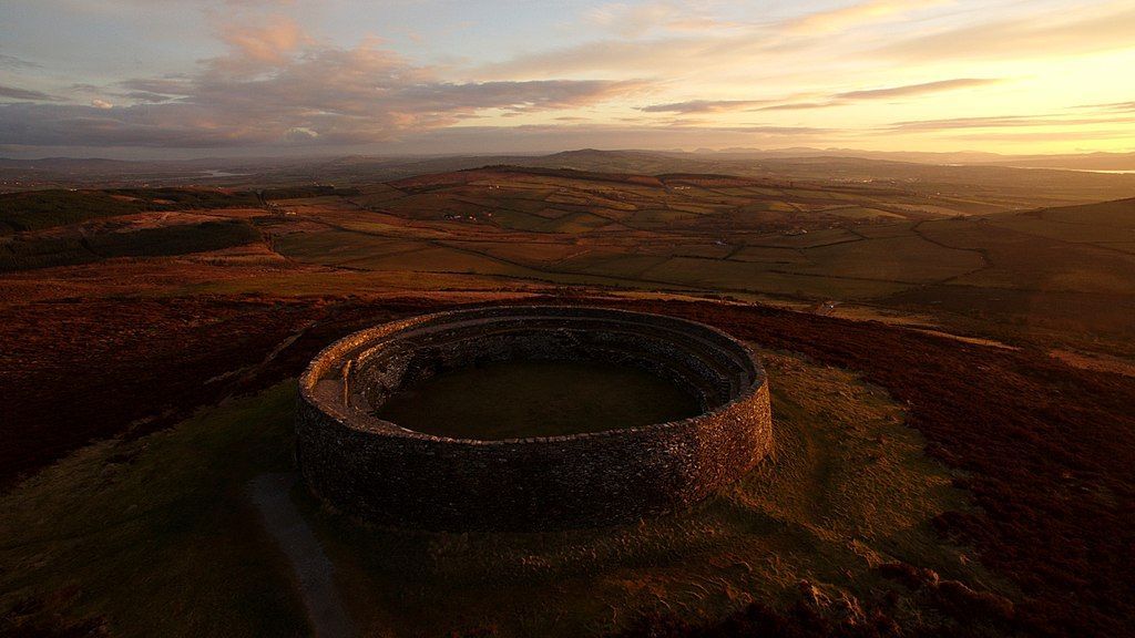 The Grianán of Aileach, Iron Age fort in Co Donegal, Ireland