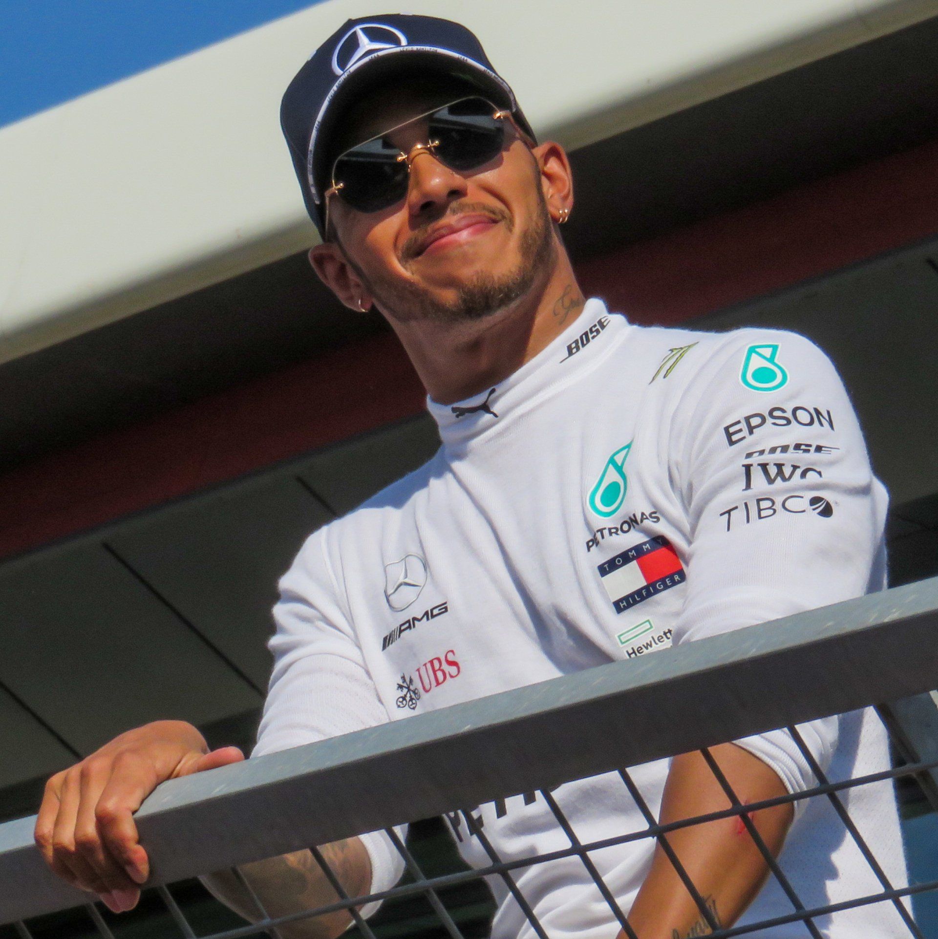 Lewis Hamilton at Silverstone 2018