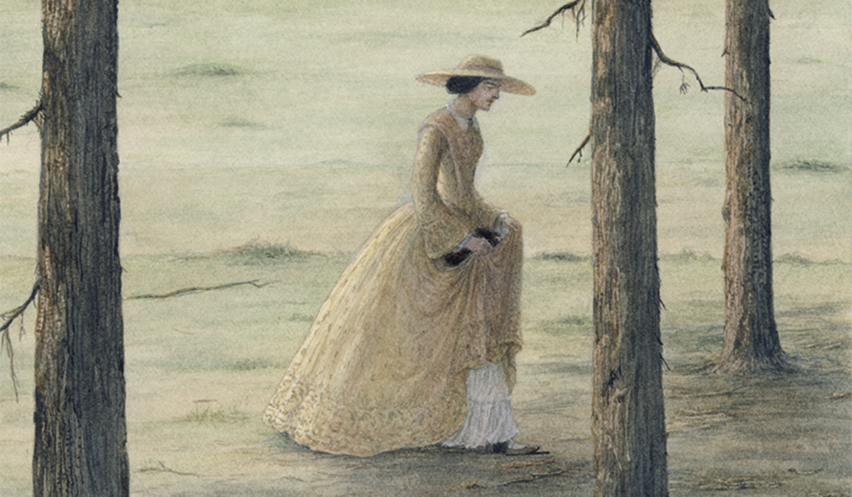 The Woman in White by Wikie Colins illustrated byAngela Barrett