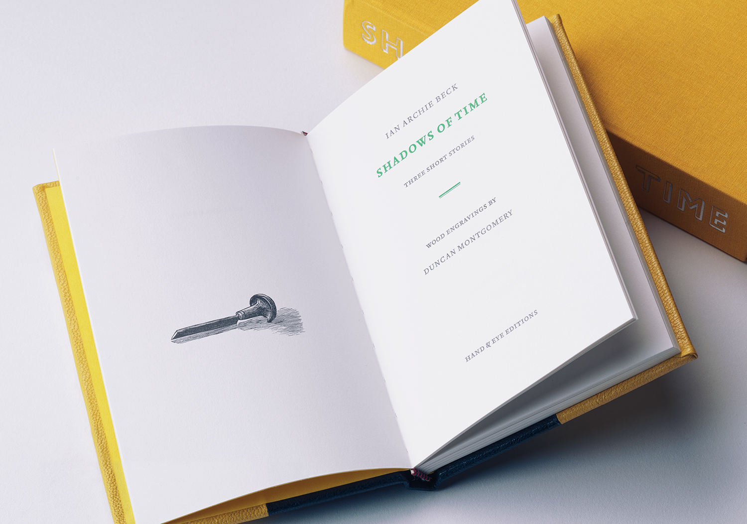 Shadows of Time title page and frontispiece