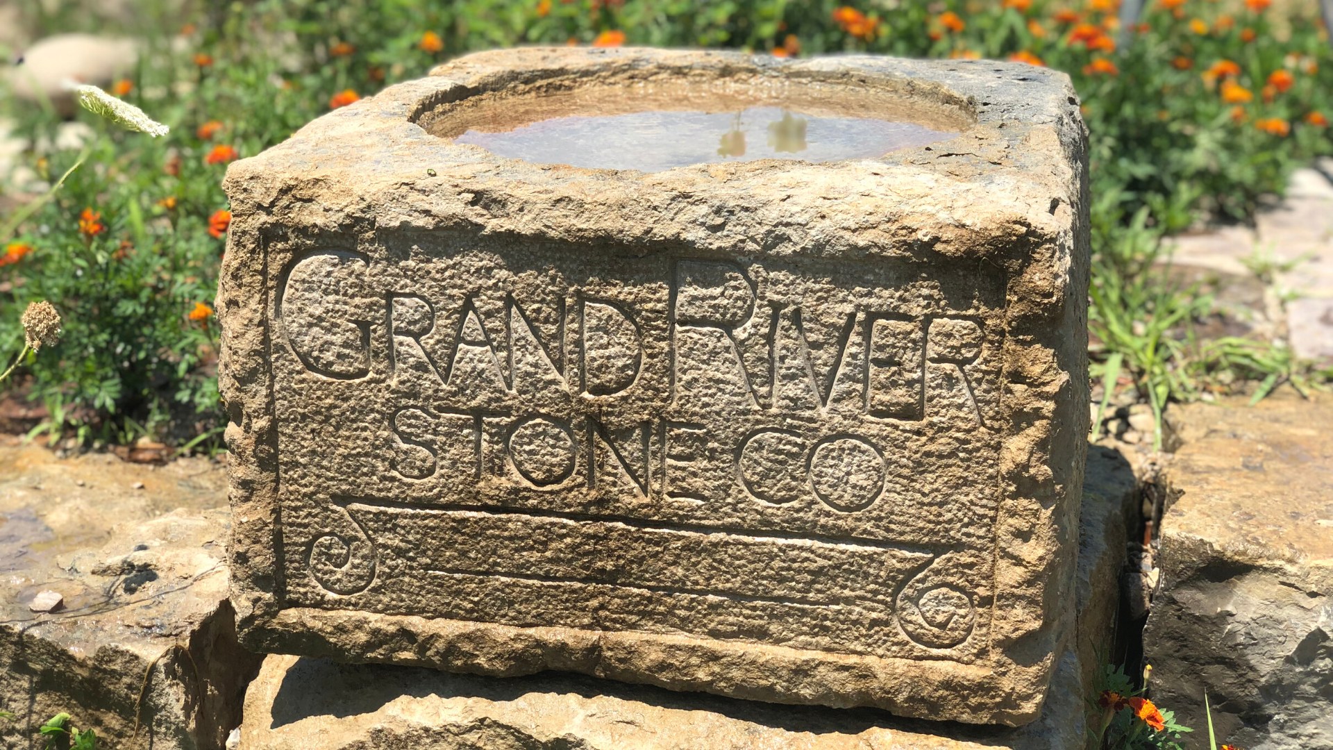 Grand River Stone small water fixture