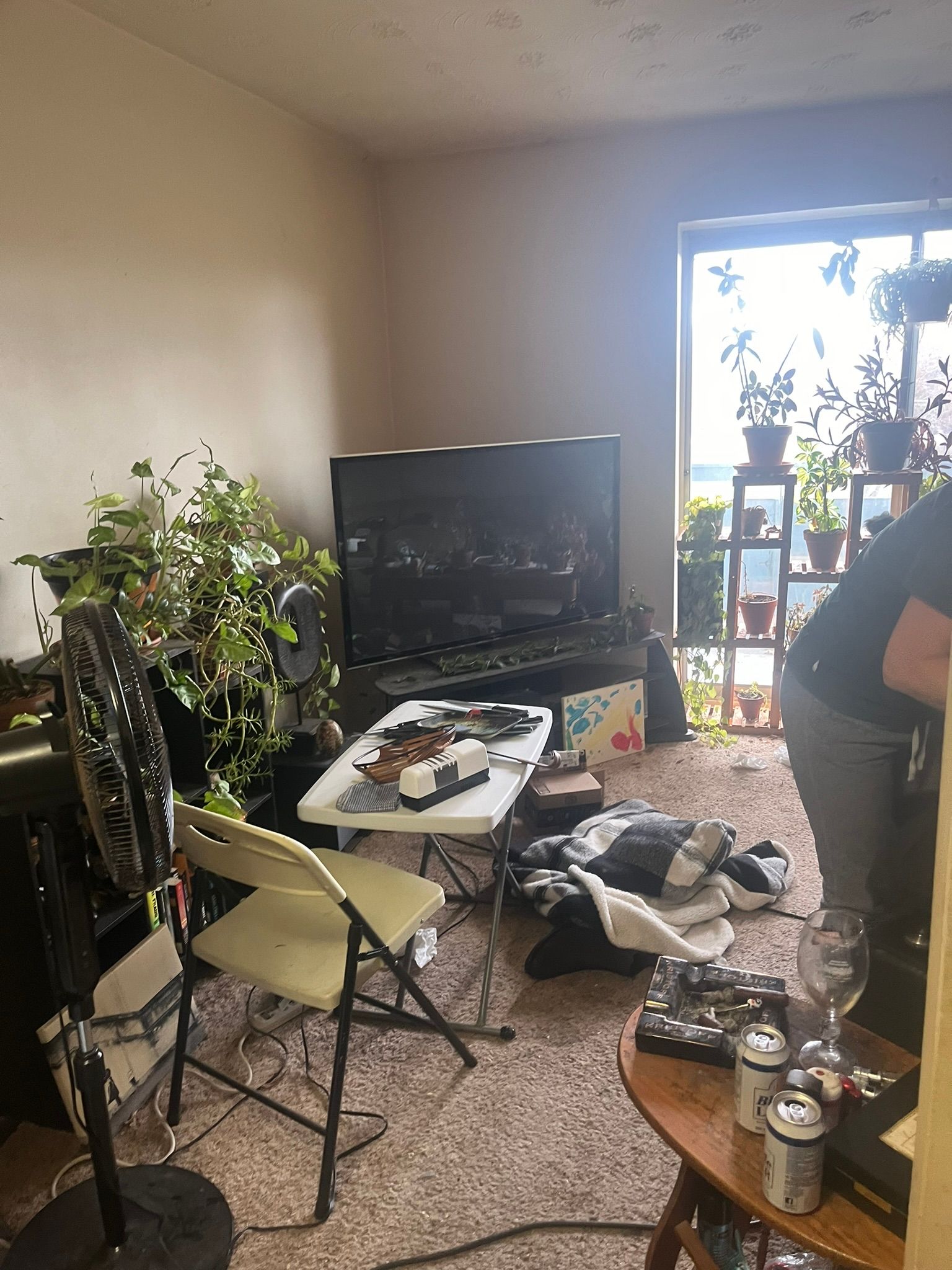 A bathroom with a toilet a sink and a mirror