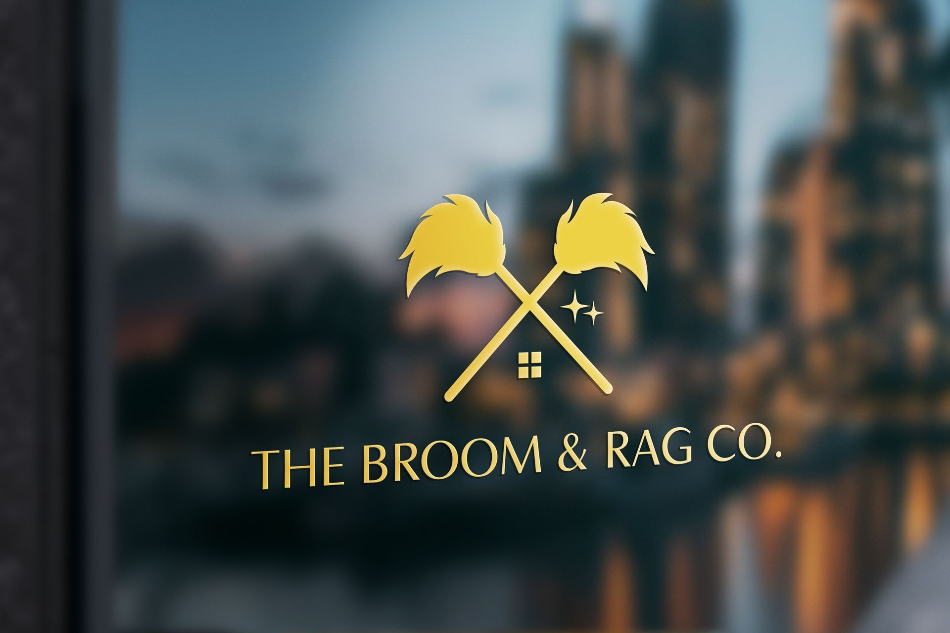 A view of a car parked in a driveway from a window