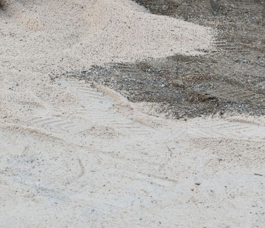 Sandy Ground With Tire Tracks — Australian Sandstone Products In Helidon, QLD