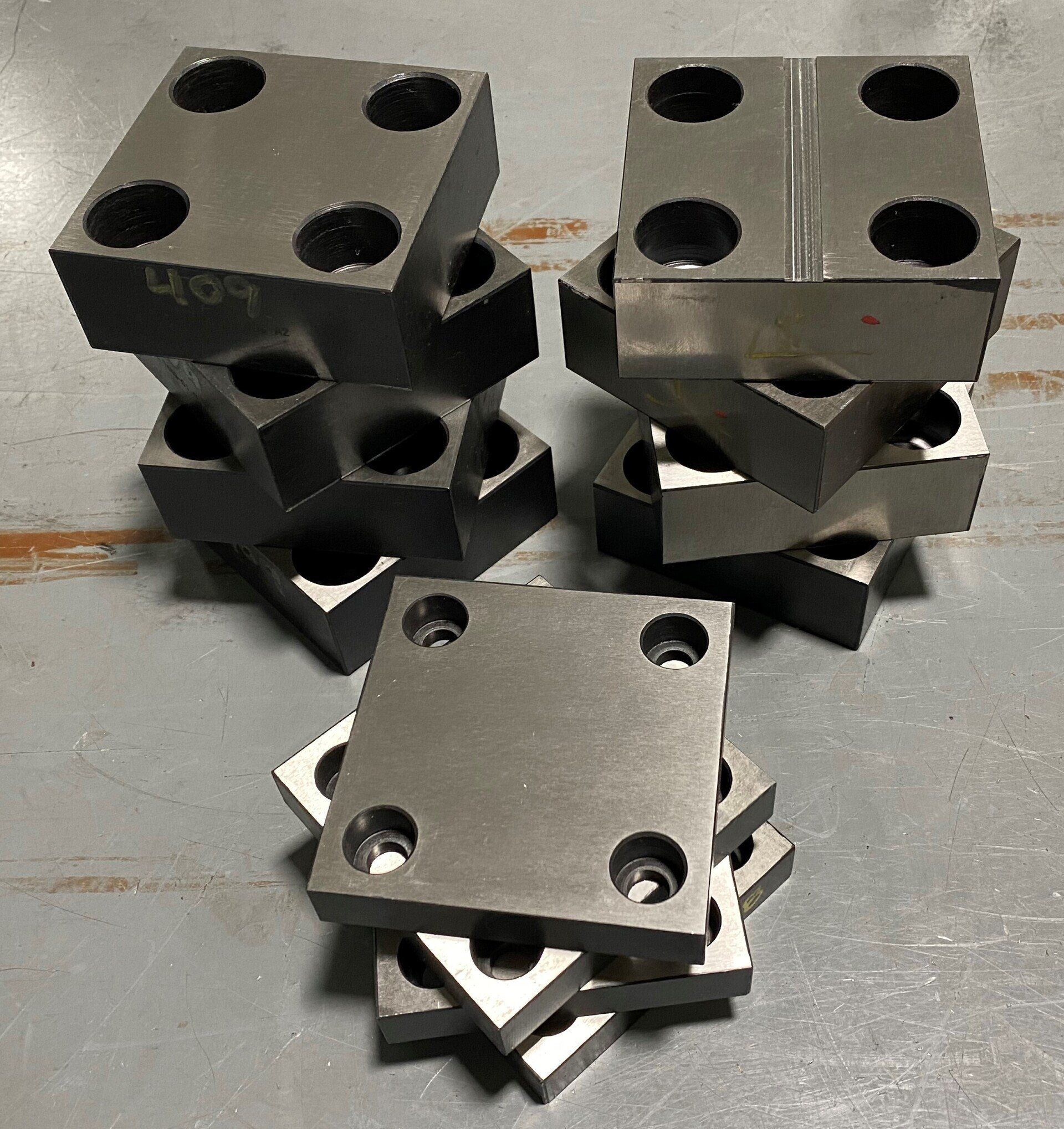 stamping die stop blocks