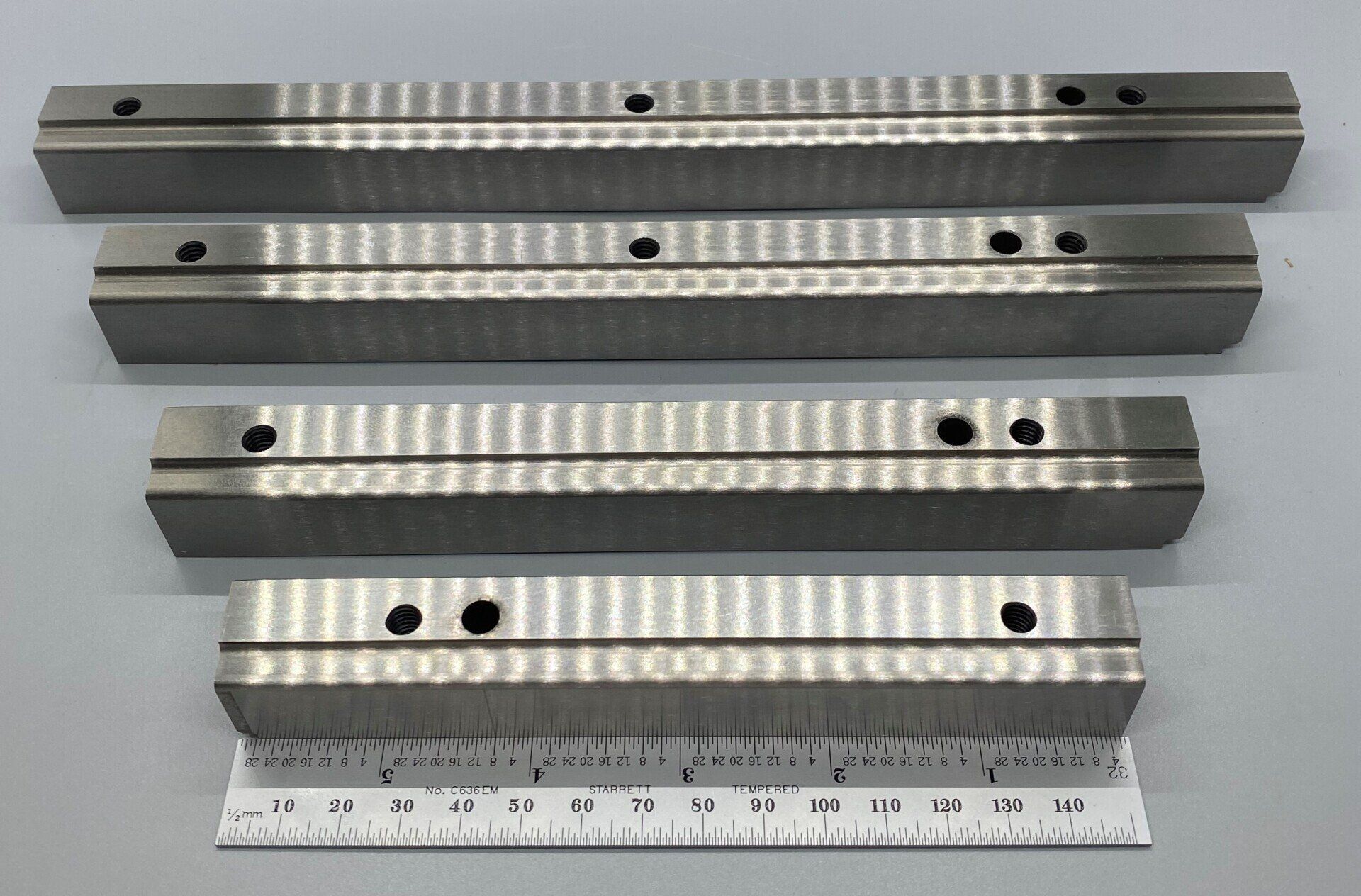 machined form die detail