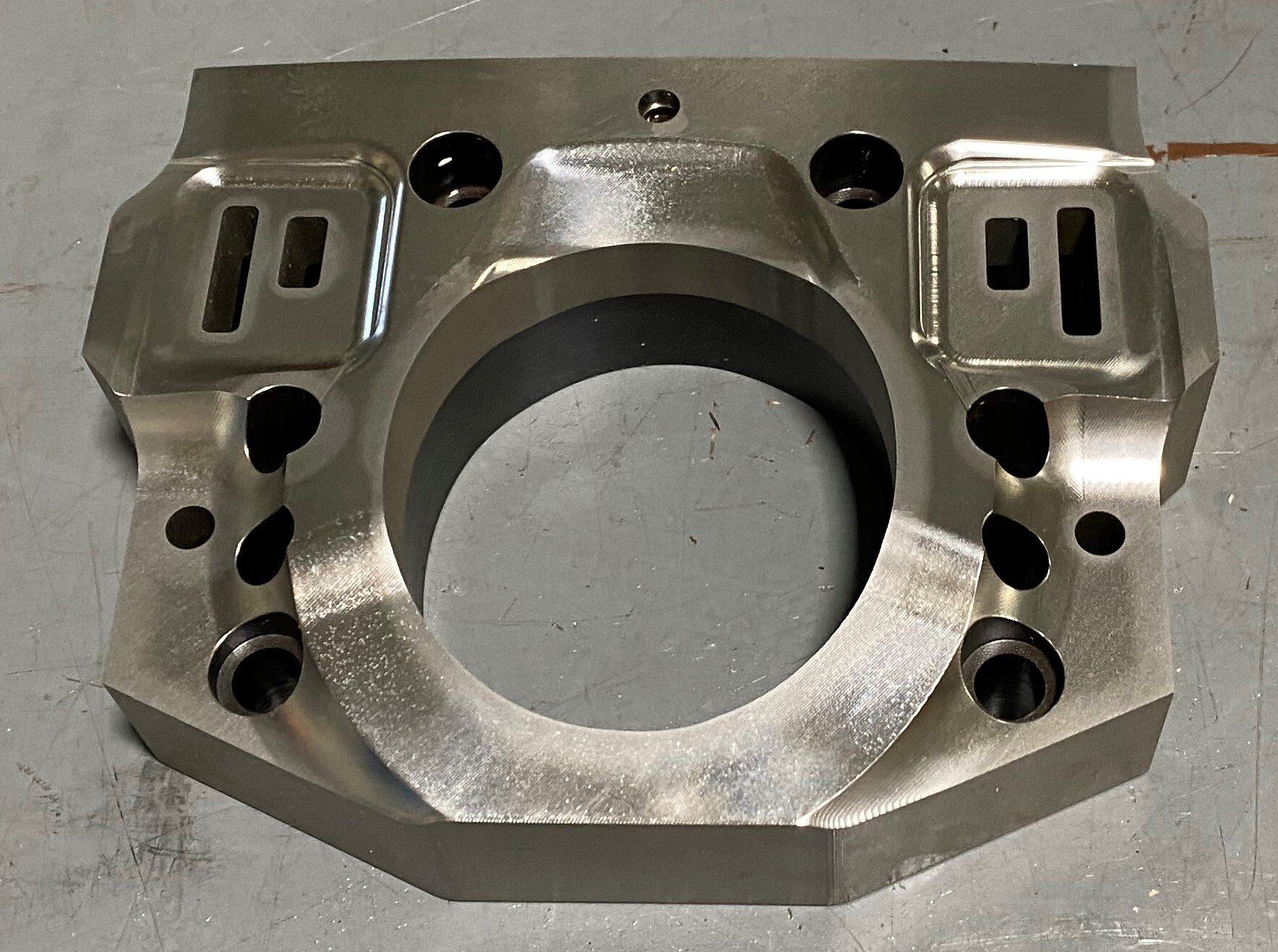 complex die details cnc machined