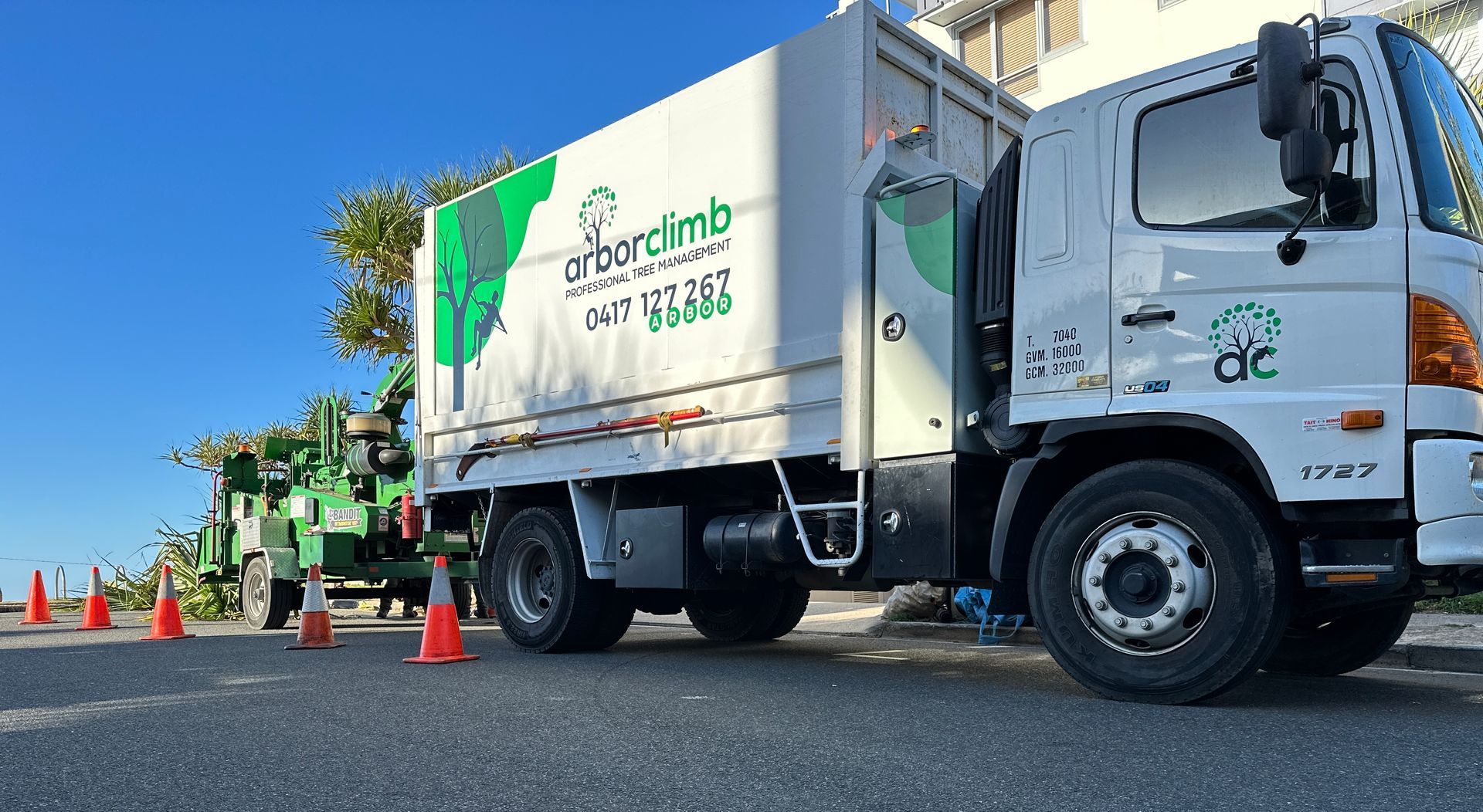Arbourclimb  truck — Arborist in Little Mountain, QLD