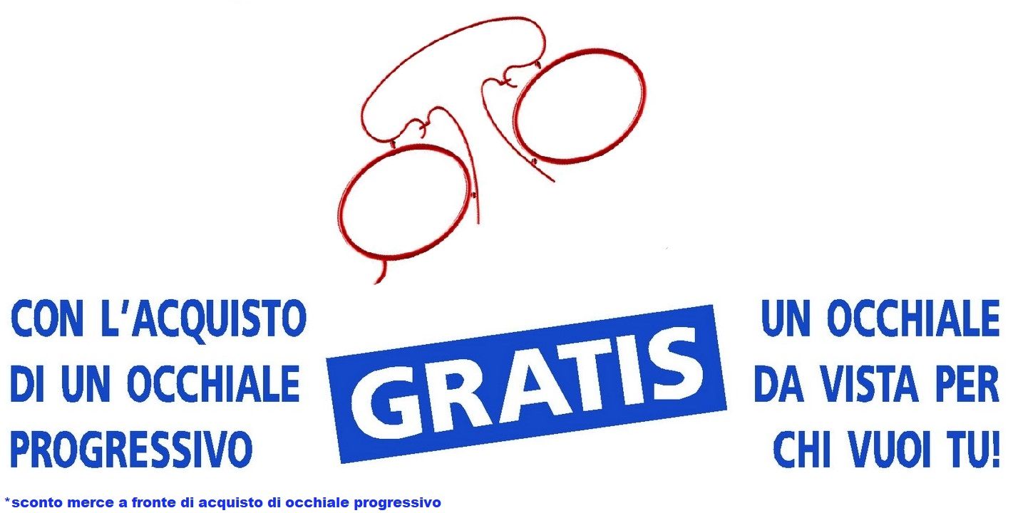 Promo occhiali gratis