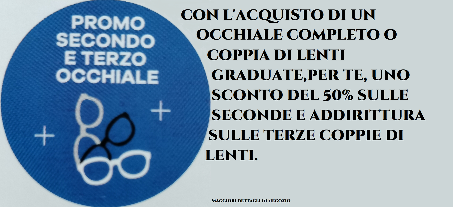 Promo occhiali