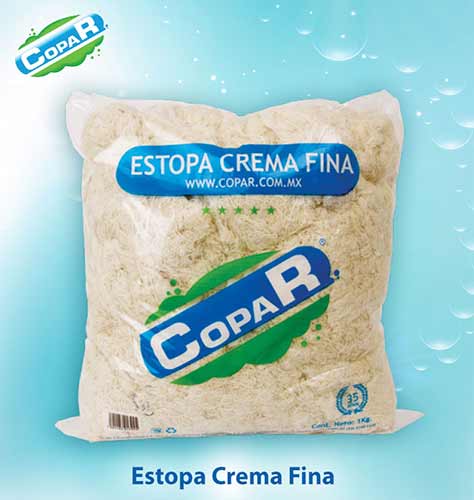 COPAR - estopa crema fina