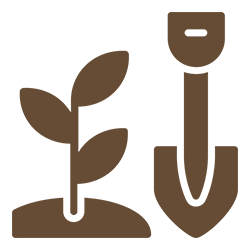icona servizi di giardinaggio